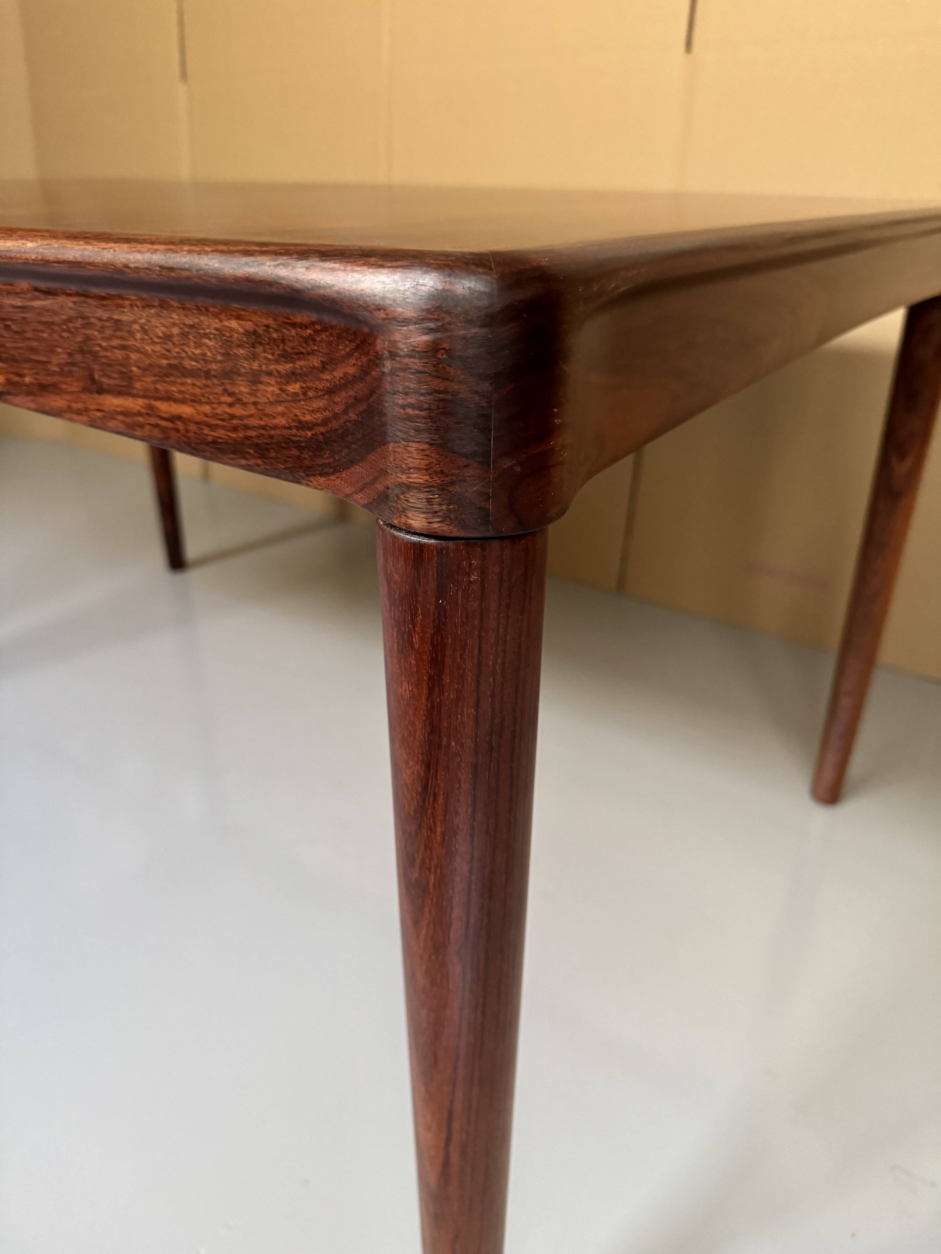 Danish Extendable Dining Table by H.W. Klein for Bramin