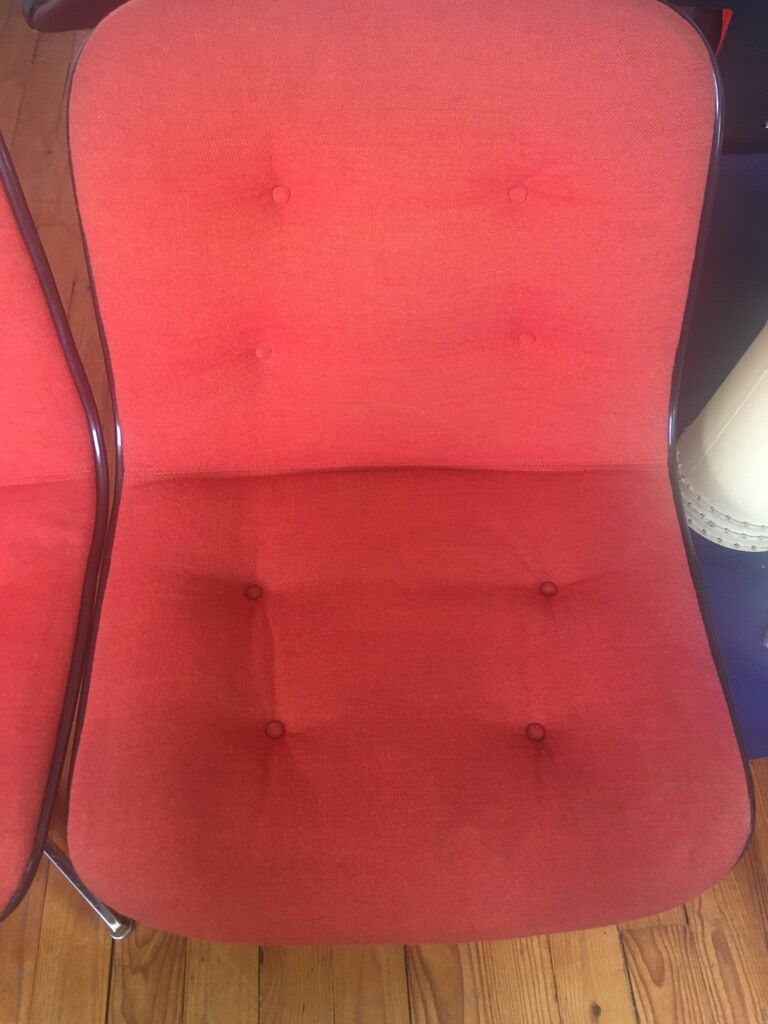 Randall Buck Steelcase Strafor Pair of Chairs