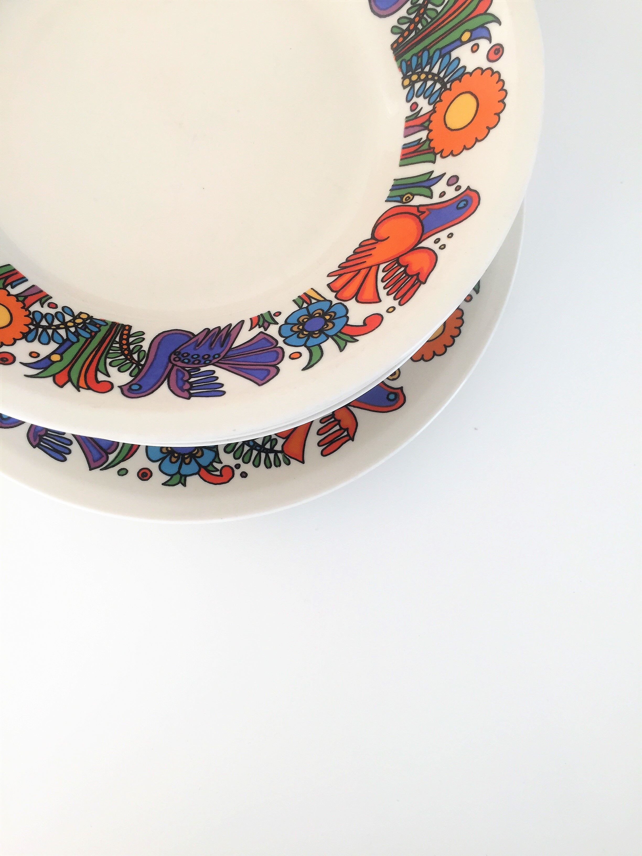 Villeroy & Boch Acapulco vintage plates