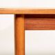 Scandinavian teak desk with a folding extension, 1950s/1960s