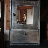 Vintage toilet cabinet