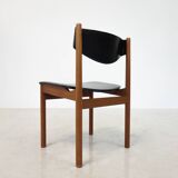 Mid-Century Modern Set of 6 Scandinavian Chairs, 1960s