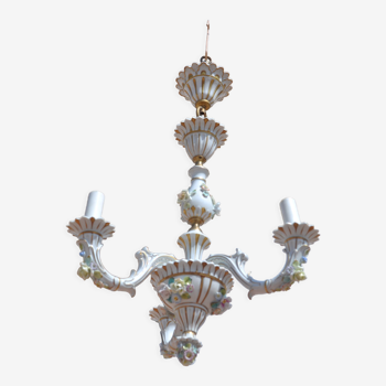 Porcelain chandelier