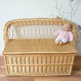 Toybox seat rattan