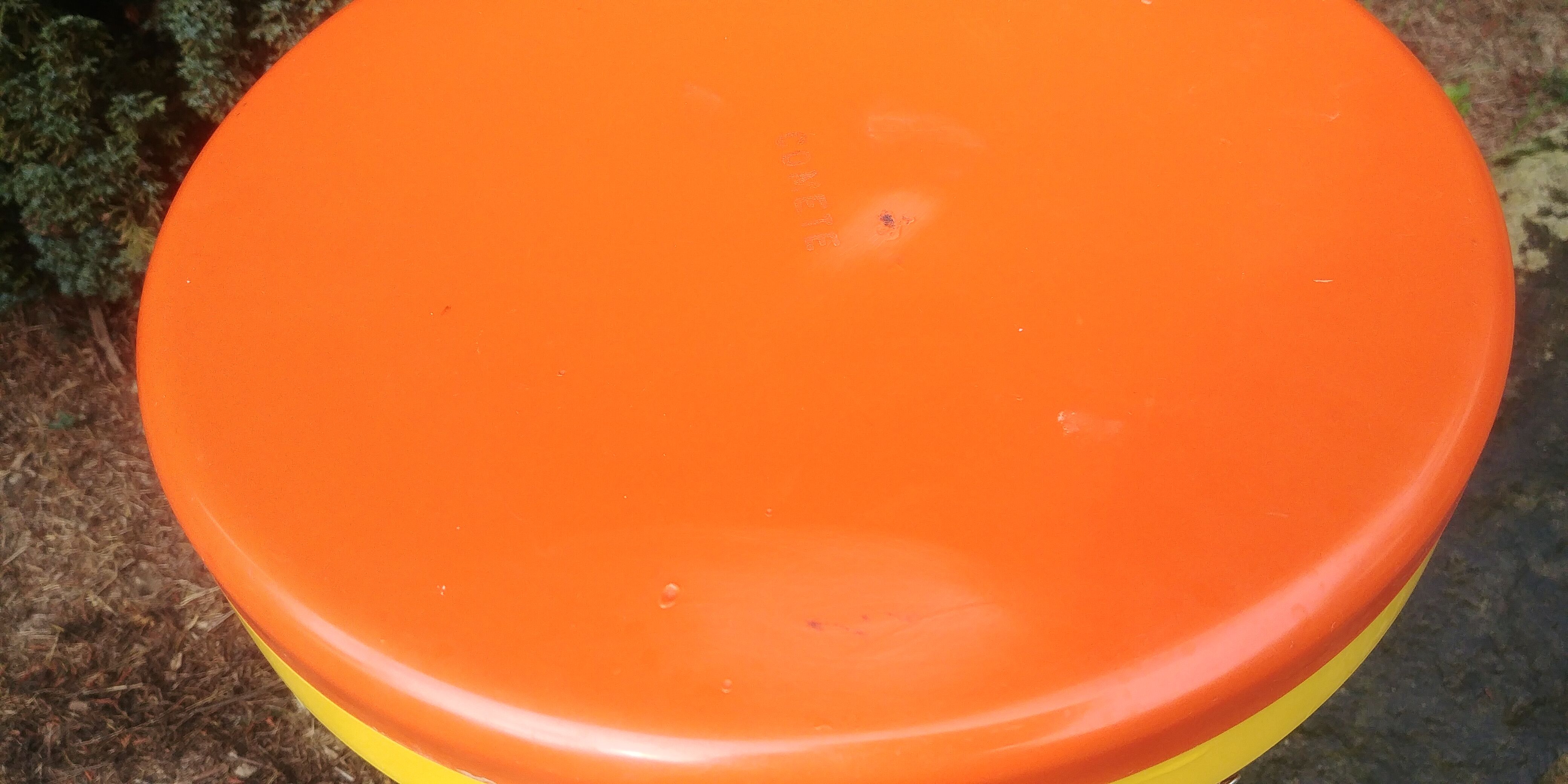 Stool/storage chest vintage, Comet, 70s