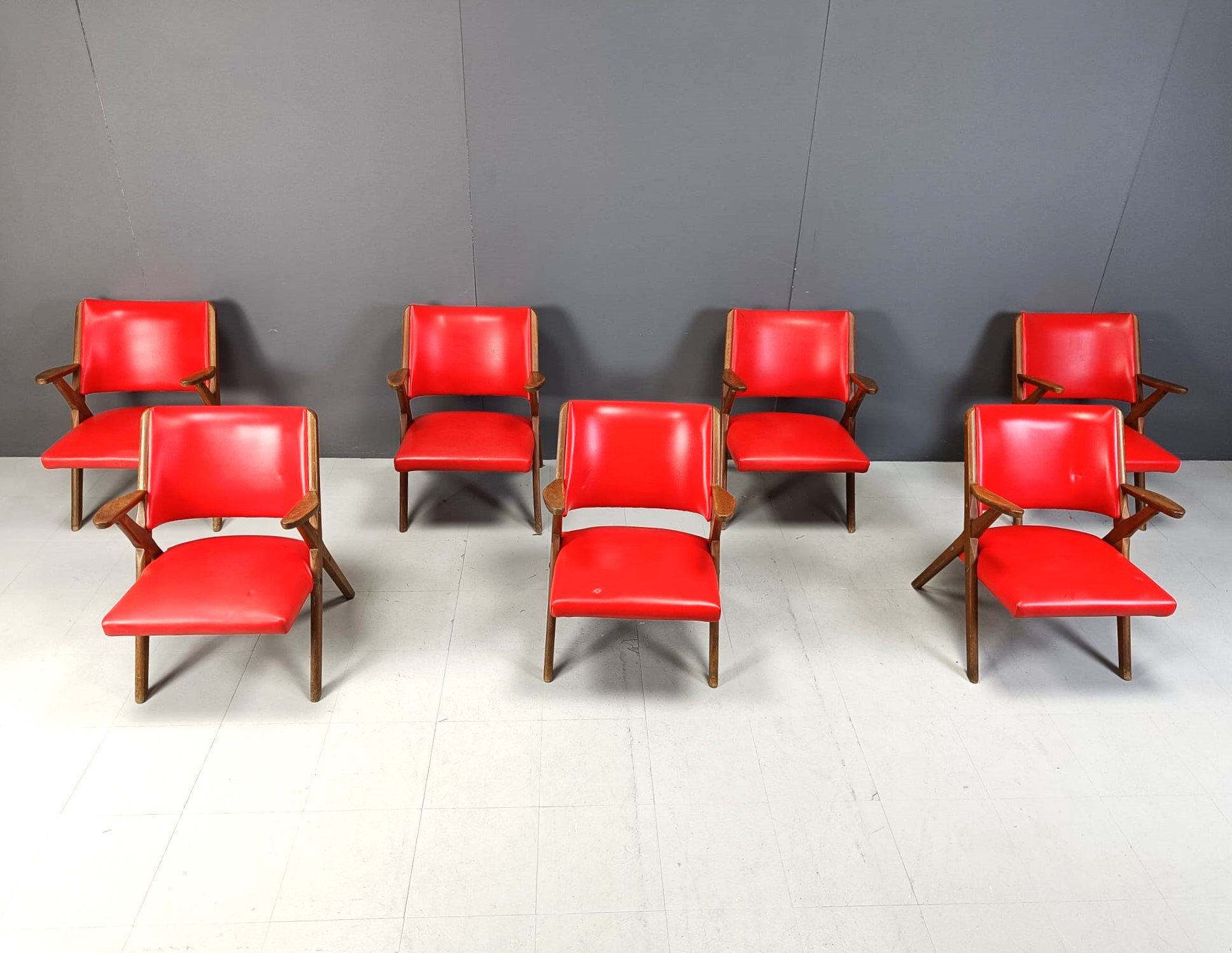 Fauteuils des années 60 par Dal Vera, ensemble de 2