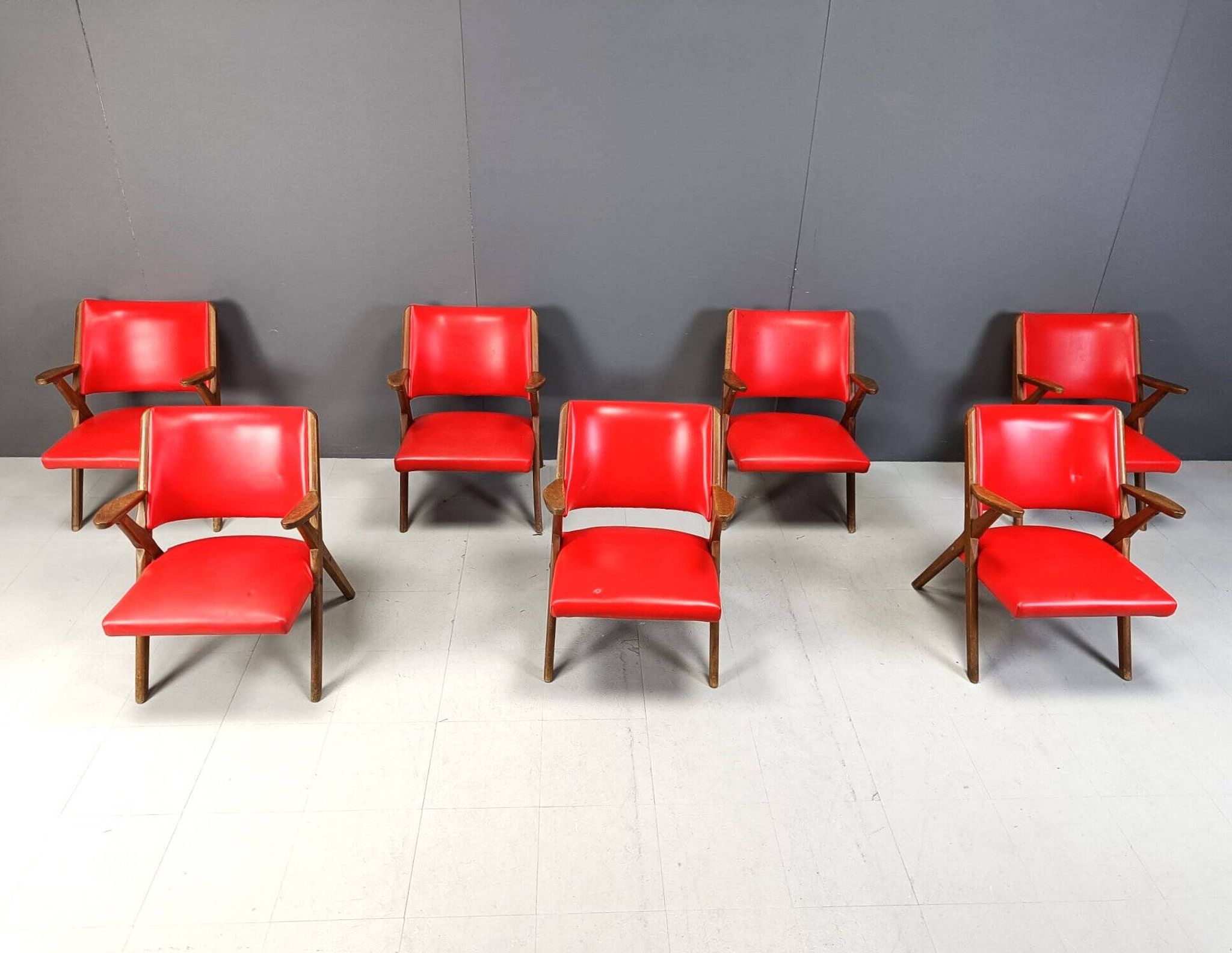 Mid-century armchairs by Dal Vera, 1960s - set of 2