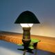 Clip-on mushroom lamp