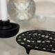 Dessous plat en fonte