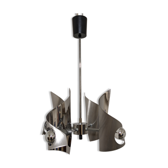 4-burner space age chandelier from the 60s/70s