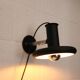 Top Design Fog & Morup black Wall Lamp - Optima 5 - Designed By Hans Due