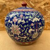 Antique Large Tongzhi Ginger Jar Qing Dynasty Chinese Ceramic 19th Century