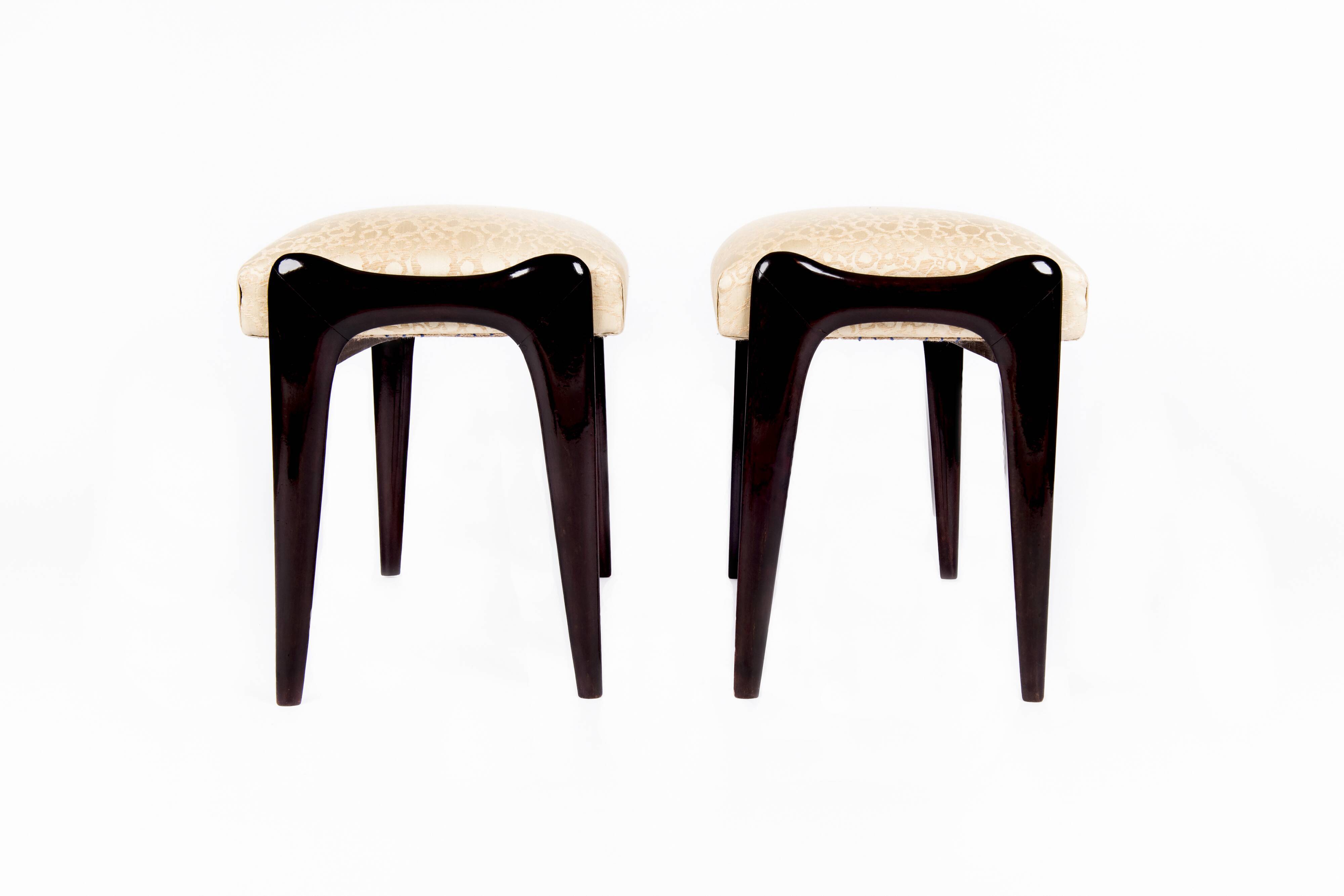 Italian-born footrest pair