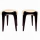 Italian-born footrest pair