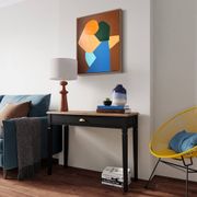 Come closer minimalist painting couple