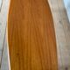 Table basse teck avec porte-revue style scandinave vintage