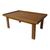 plateau sur pied en bois