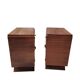 Art Deco bedside tables with steps - 1930s