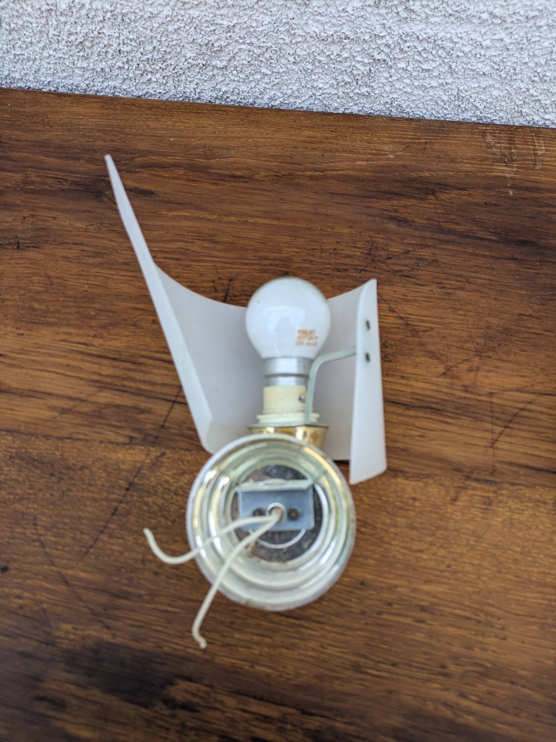 Pair of vintage wall lights