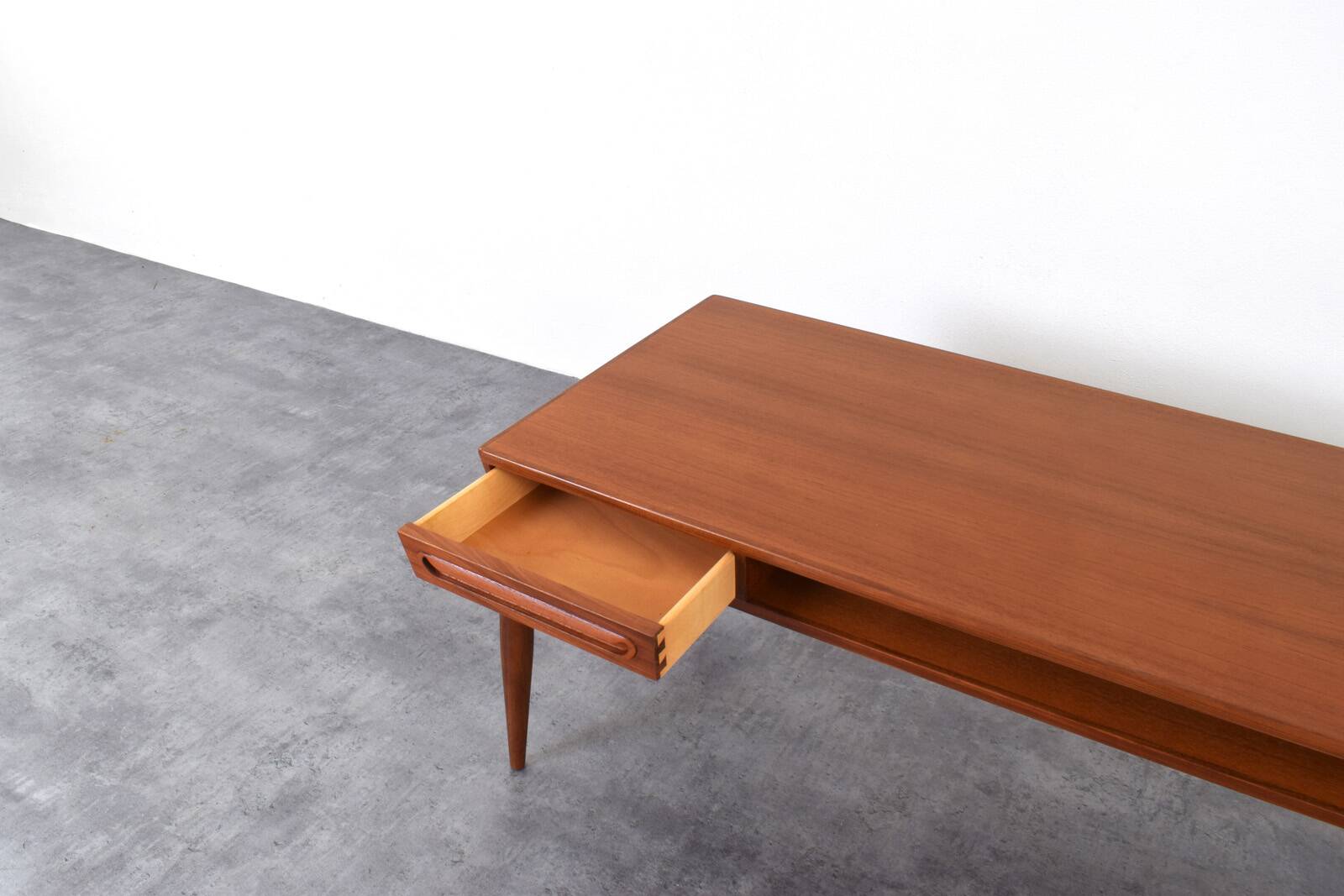 Mid-Century Teak Coffe Table by Johannes Andersen for Trensum Möbelfabrik,