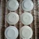 6 mismatched antique dinner plates