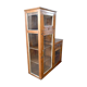 Vitrine en tek