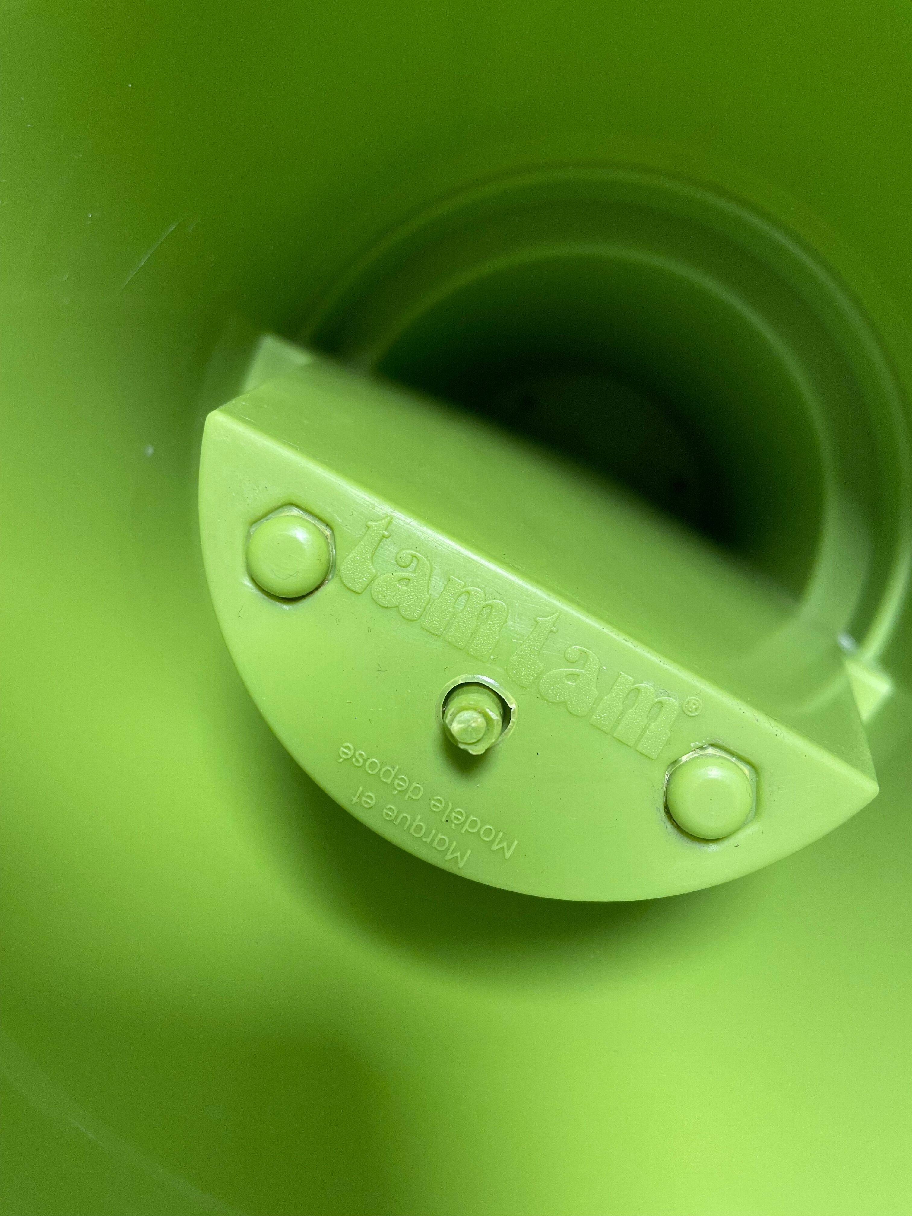 Pistachio Green Stamp Stool