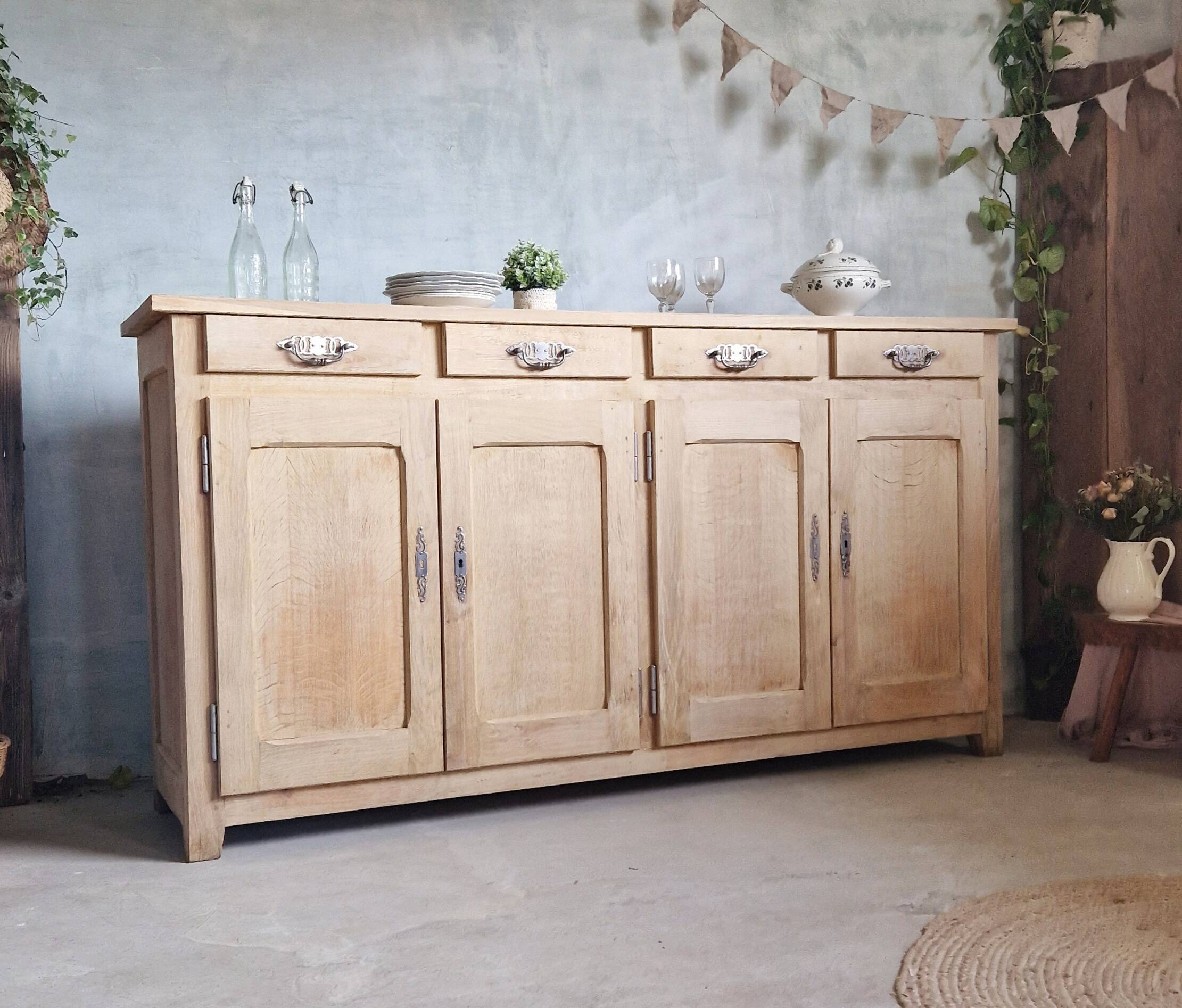 Old oak sideboard
