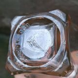 Moulded glass carafe