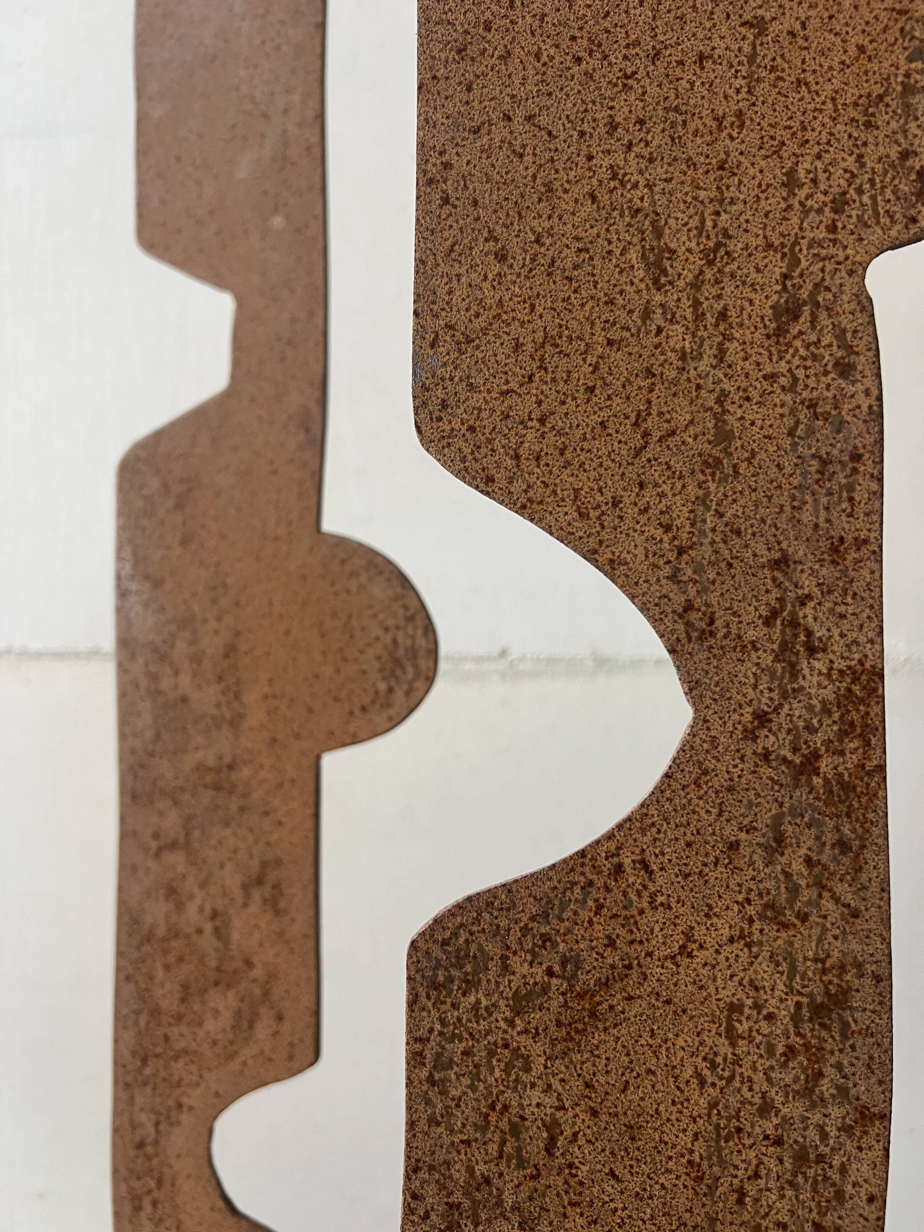 Abstract Steel Sculpture, Netherlands, 1970s
