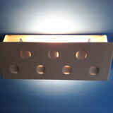Vintage adjustable swivel shutter wall lamp