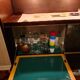 Large lacquered wooden sideboard from the 80s