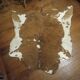 Vintage cowhide carpet