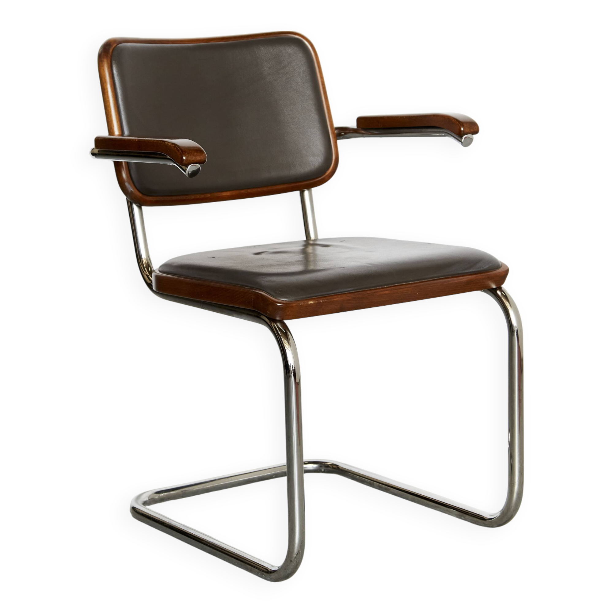 Chaises cantilever S64 de Marcel Breuer pour Thonet, 1983