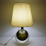 Flavio Poli for Seguso Murano mid-century table lamp, 1950s