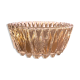 Saladier en verre ciselé