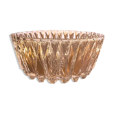 Saladier en verre ciselé