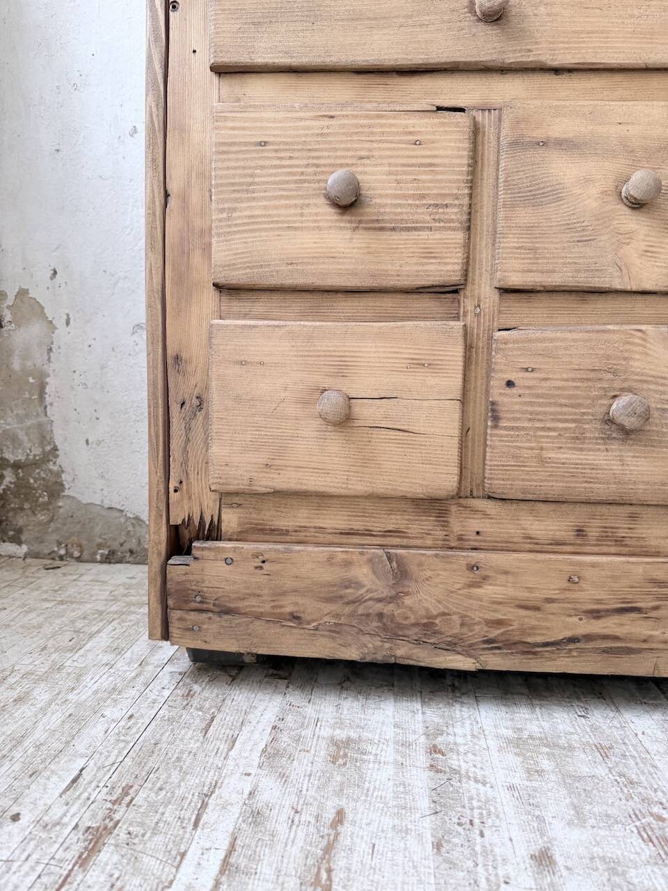 1950s workshop furniture in pine