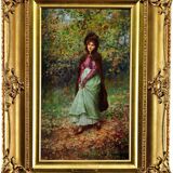 Painting William Arthur Breakspeare, An Assignation in the Autumn