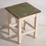 Antique small square tables (circa 1920). 2-piece set
