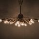 Kamenický Šenov 28-Light Brass Sputnik Chandelier, Czechoslovakia, 1970s