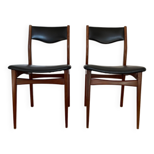 Paire de chaises scandinaves