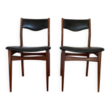 Pair of vintage Scandinavian chairs 1960