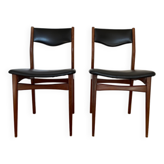 Pair of vintage Scandinavian chairs 1960