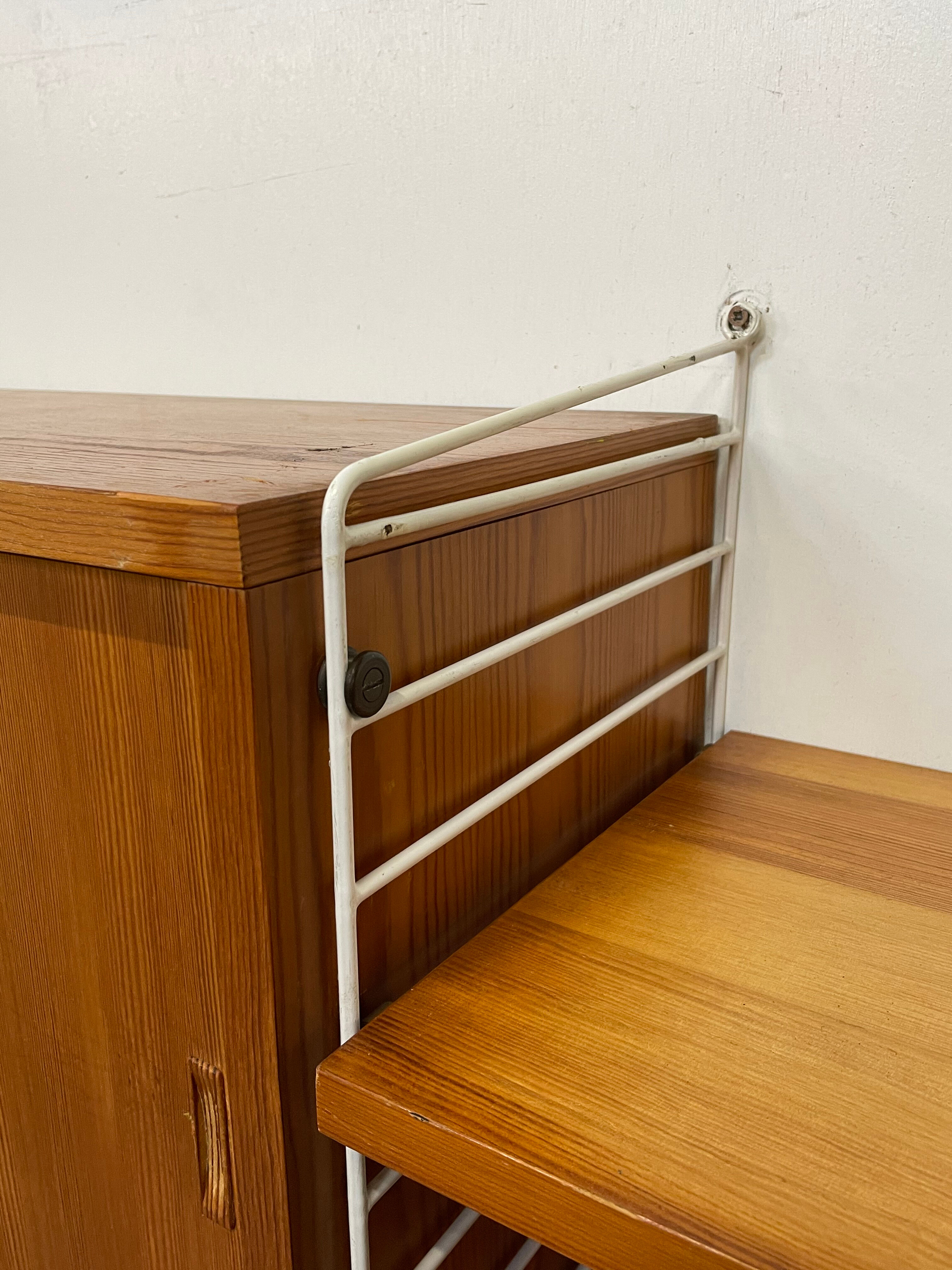 Mid Century Nisse Strinning string wall system 1960