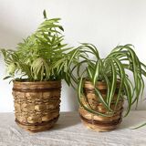 Rattan pot holders