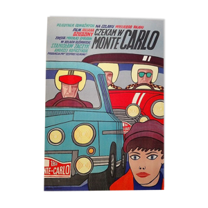 Fil Monte Carlo affiche polonaise