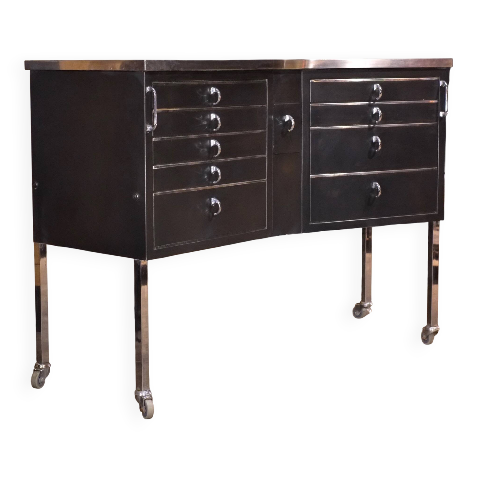 Vintage dentist furniture Gallus 1970