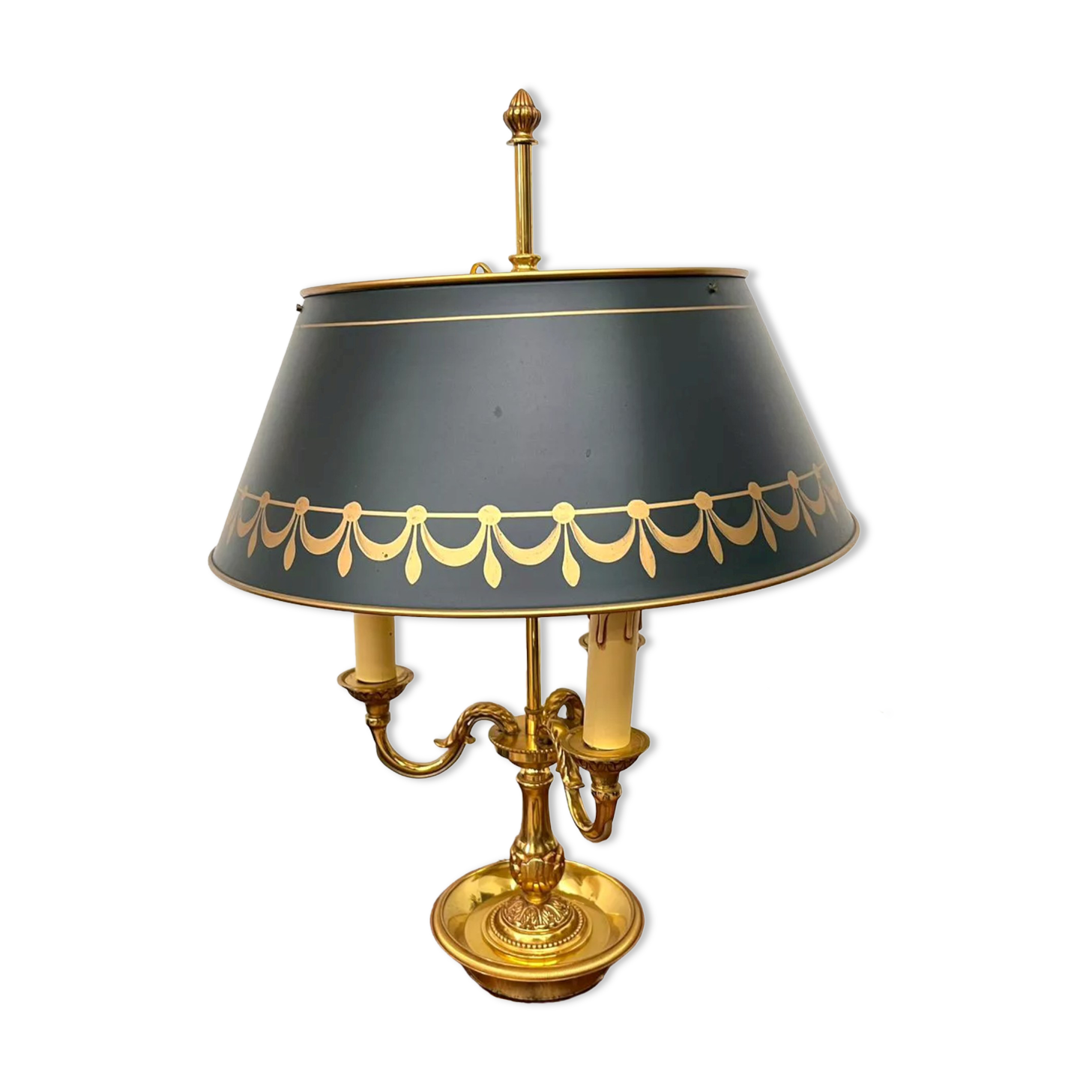 Lamp Bouillotte Louis XVI Lucien Gau
