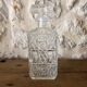 Large ornate glass carafe
